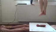 White men cant jump tits - Total destruction and cockcrush my manhood with barefeet jumping