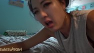 Facial guesture a speaker makes My beautiful chinese wife moaning will make you cum