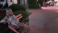 Public peeing fetishes Masturbation in front of tourists in public central city, pee on street