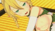 Online porn games animated - Sword art online - leafa 3d hentai