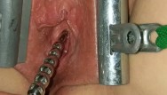 Sounds of female pleasure - Female urethral sounding orgasm stretched clamped pussy sm medical play