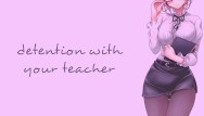 English xxx porn Detention with your teacher teacher series sound porn english asmr