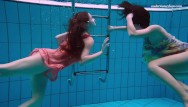 Lesbians underwater fucking videos Naked russian girls swim underwater