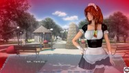 College redhead girl Offcuts visual novel - pt 5 - amy route