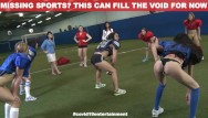 East asian football championships - Hazeher - lesbian teens play football, eat pussy