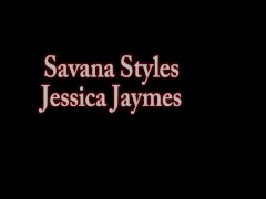 Rimming Lesbians Jessica Jaymes & Savana Styles Tongue Fuck Assholes!
