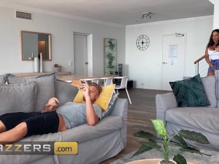 Brazzers – Australian Goddess Aubrey Black Teases Her Stepson With Her Superior Tits